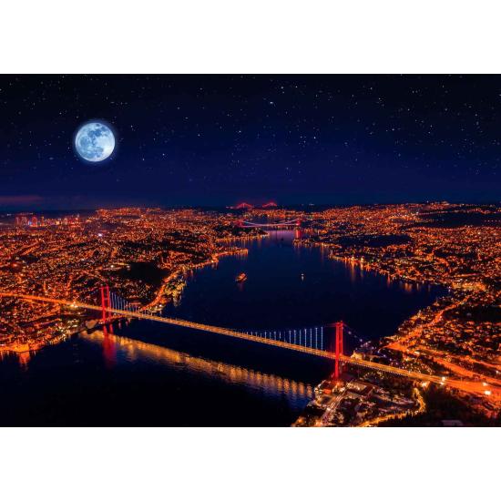 Puzzle Neon Art Puzzle Ponte Tripla, Bósforo de 1000 Pçs Puzzle Neon Art Puzzle Ponte Tripla, Bósforo de 1000 Pçs