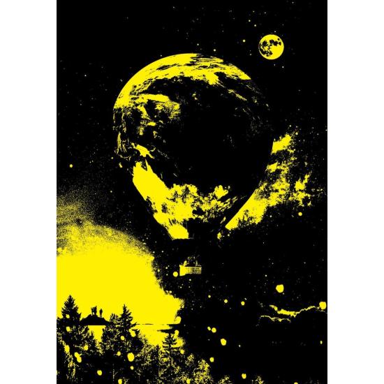 Puzzle Neon Art Puzzle A Viagem à Lua 1000 Peças