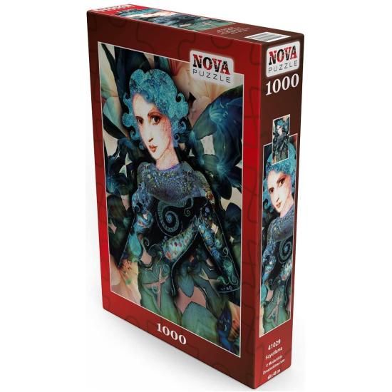 Puzzle Nova Ada Azul 1000 Peças