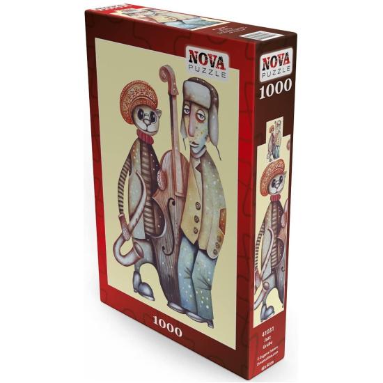 Puzzle Nova Jazz Band de 1.000 peças