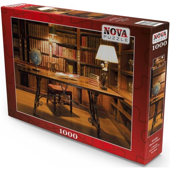 Puzzle Nova Sala de Leitura 1000 Peças