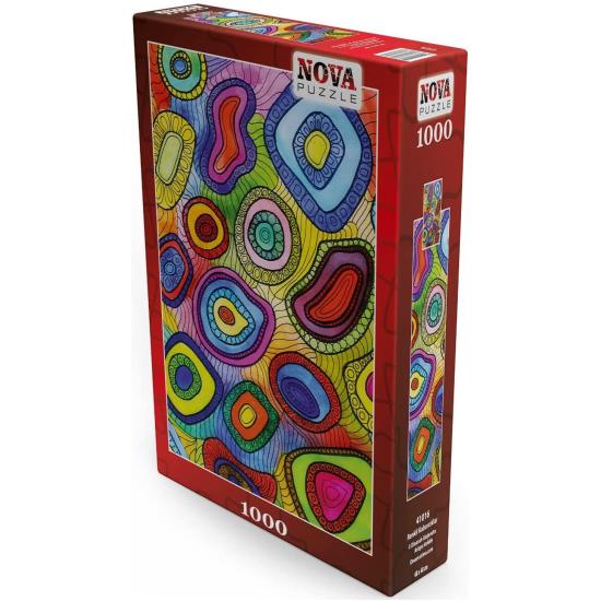 Puzzle Nova Bolhas Coloridas 1000 Peças Puzzle Nova Bolhas Coloridas 1000 Peças