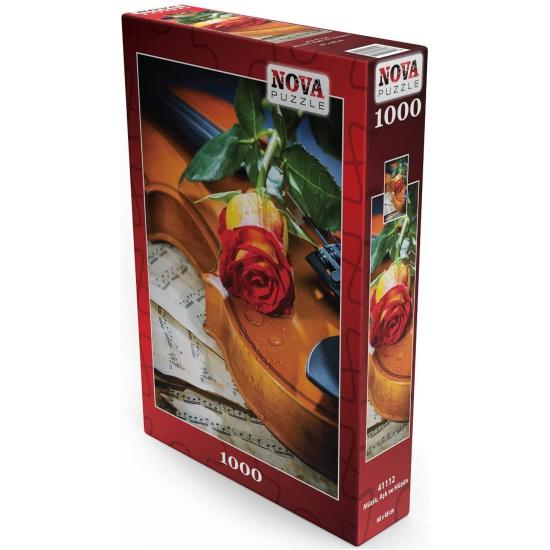 Puzzle Nova Música, Amor e Tristeza de 1000 Peças