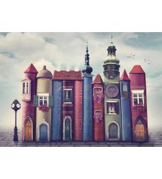 Puzzle Nova Casa de Livros Mágicos 1500 Peças
