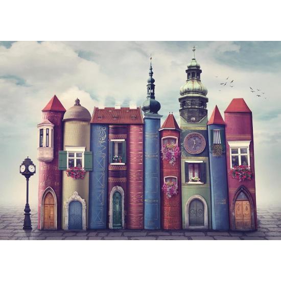 Puzzle Nova Casa de Livros Mágicos 1500 Peças