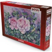Puzzle Nova Duas Rosas 1000 Peças