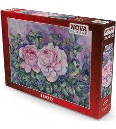Puzzle Nova Duas Rosas 1000 Peças
