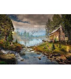 Puzzle Nova O Sonho do Pescador 1000 Peças