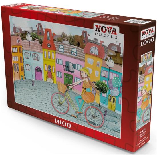 Puzzle Nova em uma bicicleta 1000 peças