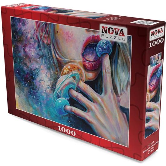 Puzzle Nova Na Ponta dos Dedos 1000 Peças