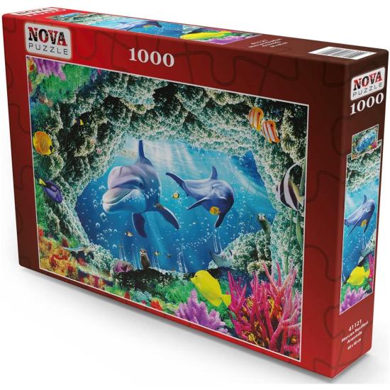 Puzzle Nova Entre Recifes de Coral 1000 Peças Puzzle Nova Entre Recifes de Coral 1000 Peças