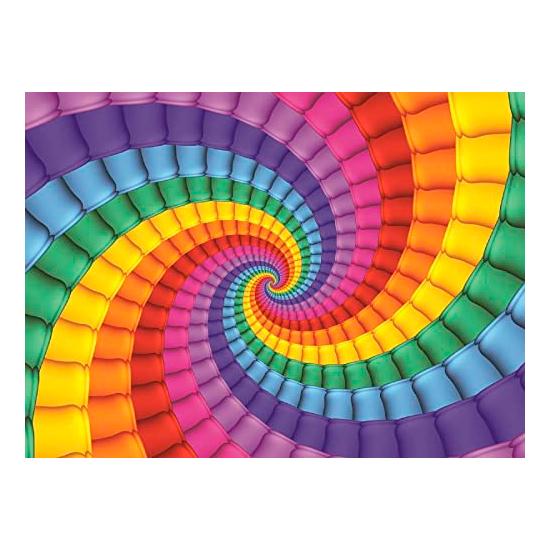 Puzzle espiral de 1000 peças Nova Rainbow