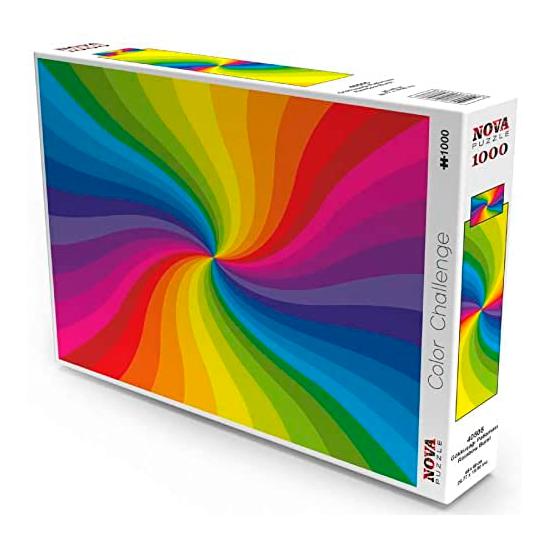 Puzzle Nova Rainbow Burst 1000 Peças Puzzle Nova Rainbow Burst 1000 Peças