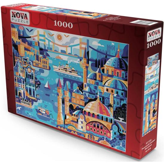 Puzzle Nova Istambul 1000 peças Puzzle Nova Istambul 1000 peças