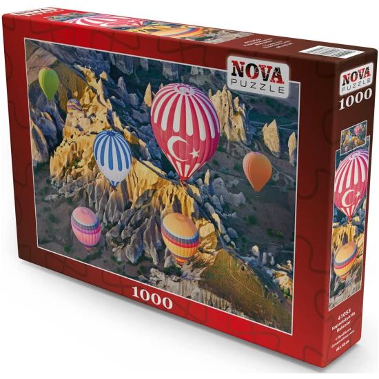 Balões Puzzle Nova na Capadócia 1000 Peças