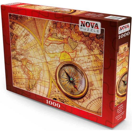 Puzzle Nova A Bússola de 1000 Peças