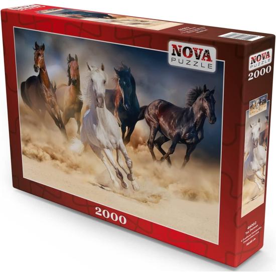 Puzzle Nova A Corrida de Cavalos 2000 Peças