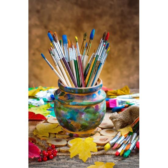 Puzzle Nova Minhas Tintas e Pincéis 1000 Peças