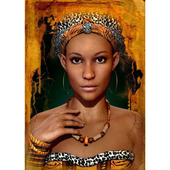 Puzzle Nova Mulher Africana 1000 Peças Puzzle Nova Mulher Africana 1000 Peças