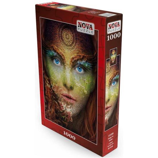 Puzzle Nova Mulher Natureza 1000 Peças
