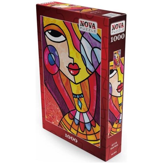 Puzzle Nova Garota Sofisticada 1000 Peças Puzzle Nova Garota Sofisticada 1000 Peças