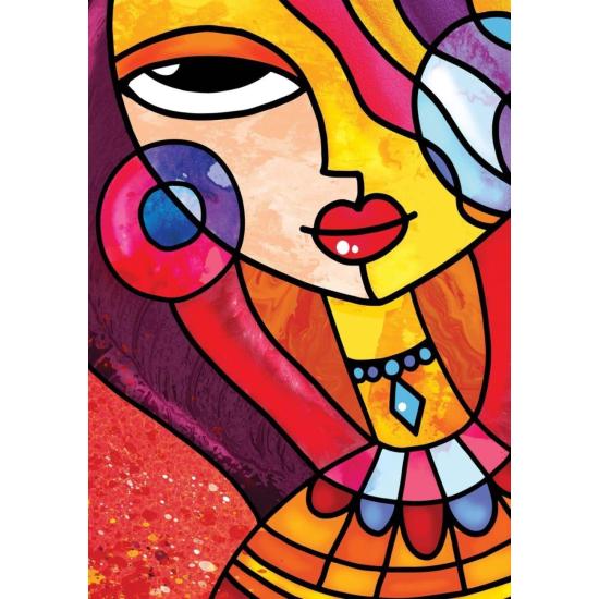 Puzzle Nova Garota Sofisticada 1500 Peças