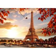 Puzzle Nova Outono nas Torres Eiffel 1000 Peças