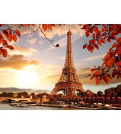 Puzzle Nova Outono nas Torres Eiffel 1000 Peças