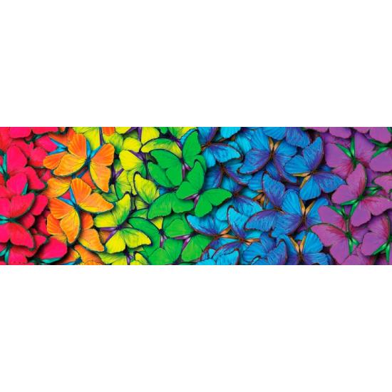 Puzzle Nova Panorama Arco-íris de Borboletas 1000 Pzs Puzzle Nova Panorama Arco-íris de Borboletas 1000 Pzs