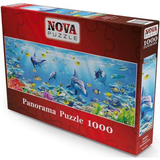 Puzzle Nova Panorama Nas Profundezas do Mar de 1000 Pzs