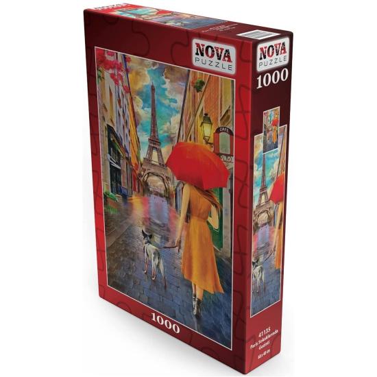 Puzzle Nova Andando pelas Ruas de Paris 1000 Peças