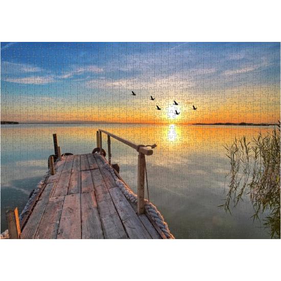 Puzzle Nova Sunset on the Pier 1000 Pieces Puzzle Nova Sunset on the Pier 1000 Pieces