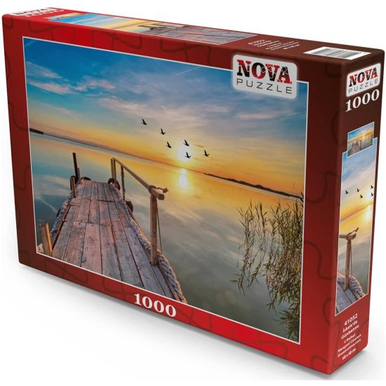 Puzzle Nova Sunset on the Pier 1000 Pieces Puzzle Nova Sunset on the Pier 1000 Pieces