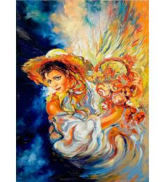 Puzzle Nova Bouquet de Flores 1000 Peças