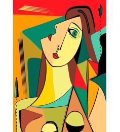 Puzzle Nova Cubista Retrato 1000 Peças