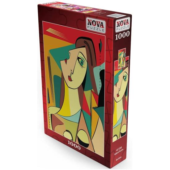 Puzzle Nova Cubista Retrato 1000 Peças