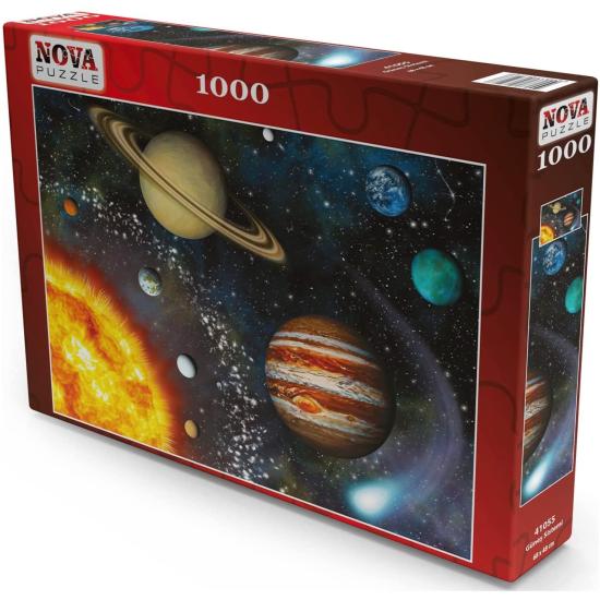 Puzzle Nova Planetas do Sistema Solar 1000 Peças Puzzle Nova Planetas do Sistema Solar 1000 Peças