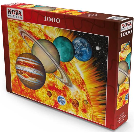 Puzzle Nova Sistema Solar 1000 Peças
