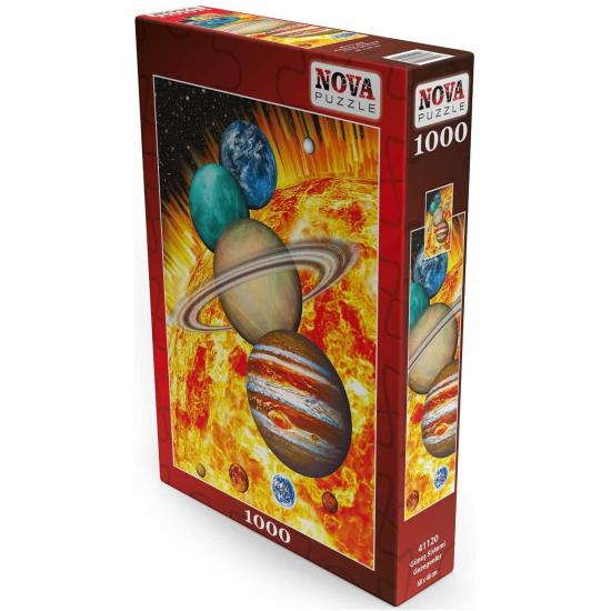 Puzzle vertical de 1000 peças Nova Solar System Puzzle vertical de 1000 peças Nova Solar System
