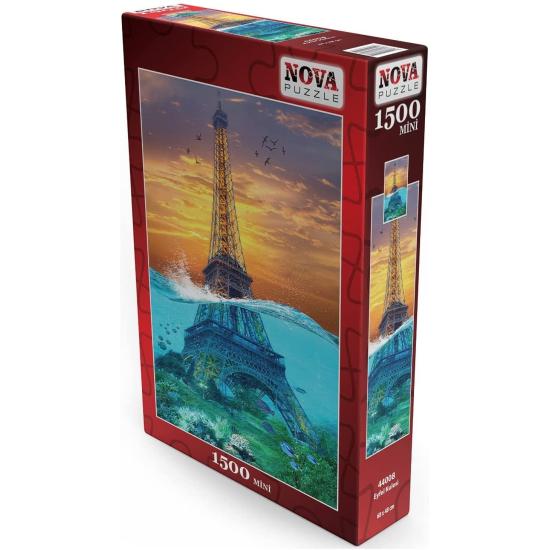 Puzzle Nova Surreal Torre Eiffel 1500 Peças