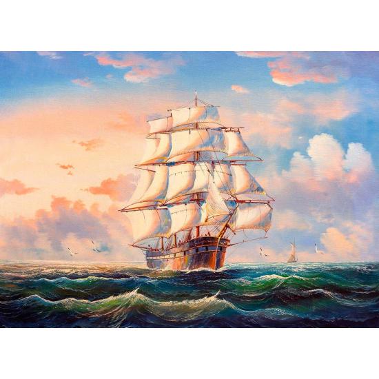 Puzzle Nova Navegando nas Águas Turbulentas de 1000 Peças