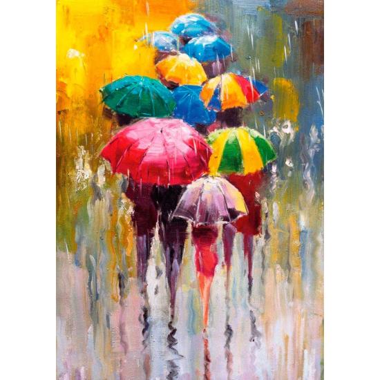 Puzzle Nova Um Dia Chuvoso 1500 Peças