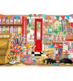 Casa de Lontra Puzzle Velha Loja de Doces 1.000 Peças