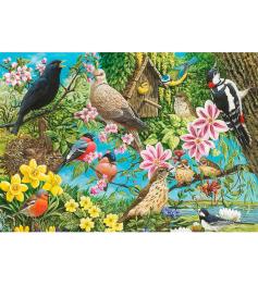 Otter House Birds, o melhor Puzzle de 500 peças da nature