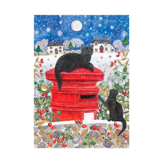 Puzzle de 1000 peças para caixa de correio de Natal Otter