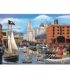 Puzzle Otter House The Pier 1000 Peças