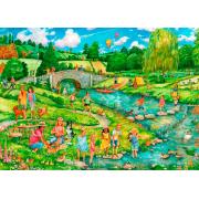 Puzzle Otter House The Great Country Outing 1000 Peças