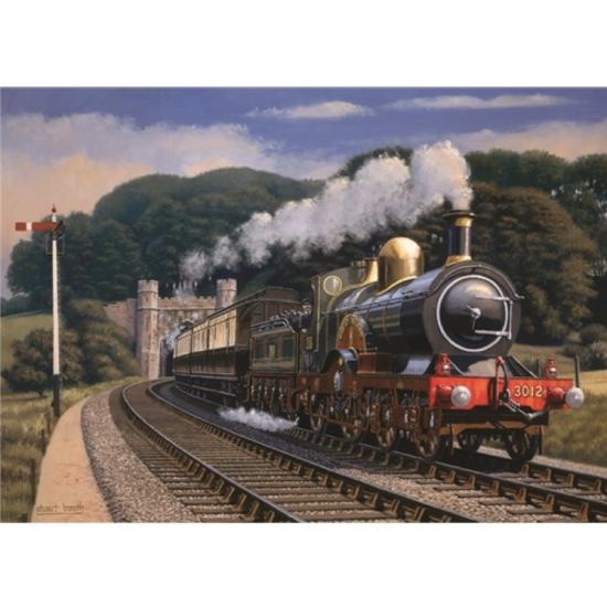 Puzzle Locomotiva a Vapor Otter House 1000 Peças