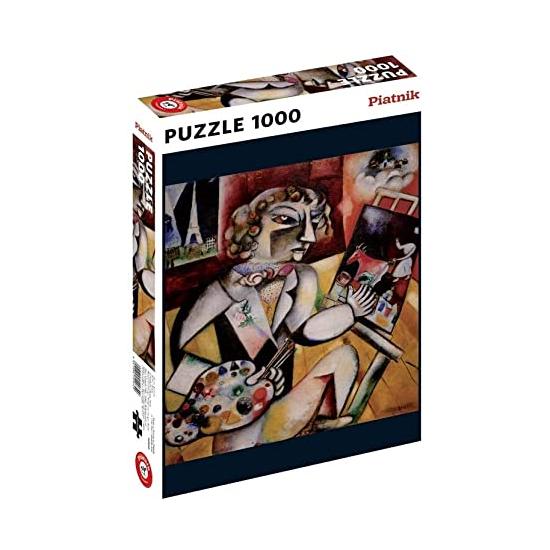 Puzzle Piatnik autorretrato com sete dedos 1000 peças