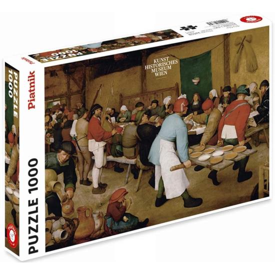 Puzzle de casamento camponês Piatnik 1000 peças